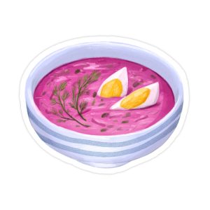 Uzlīme Aukstā Zupa Hologrāfiska