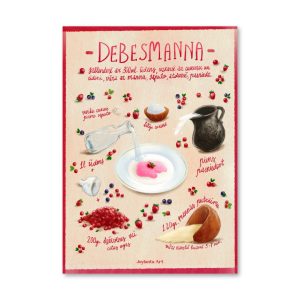 Kartīte-Prints Debesmanna